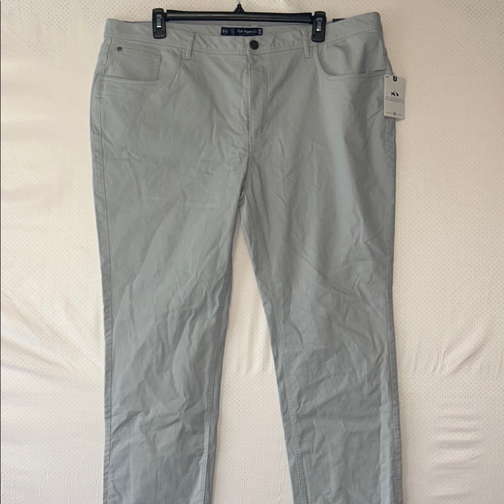 Men's 5-Pocket Fish Hippie Khaki Pants